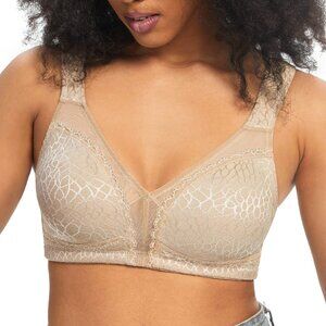 HACI Women's Minimizer Bra Full Coverage Non Padded Wirefree.34DHaci34DBra.